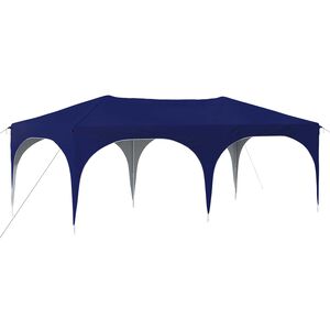 vidaXL Pop-up Partyt&auml;lt 575 x 288 x 245 cm Bl&aring; Oxford Tyg