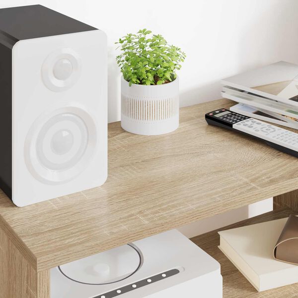 vidaXL TV-sk&aring;p Sonoma-ek 60 x 30 x 40 cm Konstruerat tr&auml;