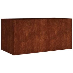 vidaXL Odlingsl&aring;da 80x40x40 cm rosttr&ouml;gt st&aring;l
