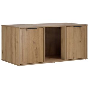 vidaXL Kattbur M&ouml;bler Artisan-ek 100 x 49 x 45 cm Konstruerat tr&auml;