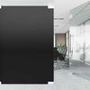 vidaXL F&ouml;nsterfilm statisk frostad frostad svart 90x1000 cm PVC
