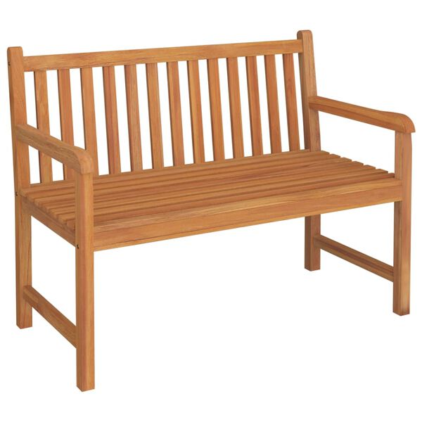 vidaXL Matgrupp f&ouml;r tr&auml;dg&aring;rden 4 delar massiv teak