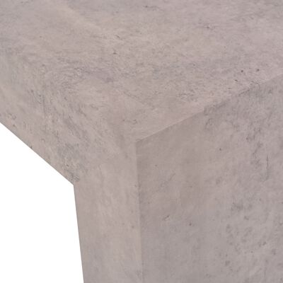 vidaXL TV-bänk betongutseende 120x30x30 cm