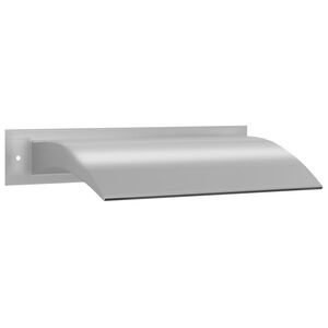 vidaXL Poolfont&auml;n silver 45x26x13 cm rostfritt st&aring;l