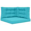 vidaXL Utomhus Soffa Kudde 3 pcs Turkos Polyester