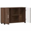 vidaXL Sideboard Brun Ek 88,5 x 30,5 x 55,5 cm Konstruerat tr&auml;