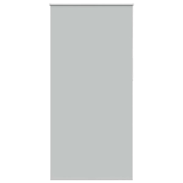 vidaXL Rullgardin m&ouml;rkl&auml;ggning ljusgr&aring; 110x230 cm tyg bredd 105,7 cm