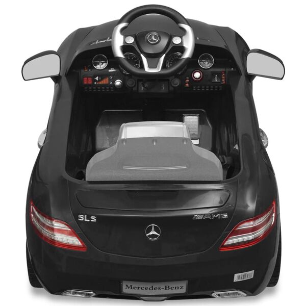 Elbil f&ouml;r barn Mercedes Benz SLS AMG med fj&auml;rrkontroll svart 6 V