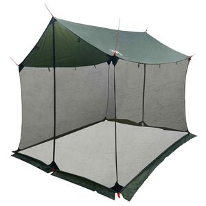 vidaXL Campingtarp med n&auml;tv&auml;ggar Arm&eacute;gr&ouml;n 270 x 210 x 210 cm