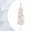 vidaXL Smal konstgjord julgran med julkulor 120 cm 150 LED-lampor
