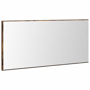 vidaXL Spegel Brun 80 x 37 cm Glas och konstruerat tr&auml;