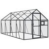 vidaXL F&aring;gelvolj&auml;r antracit 1,79x4x1,85 m aluminium