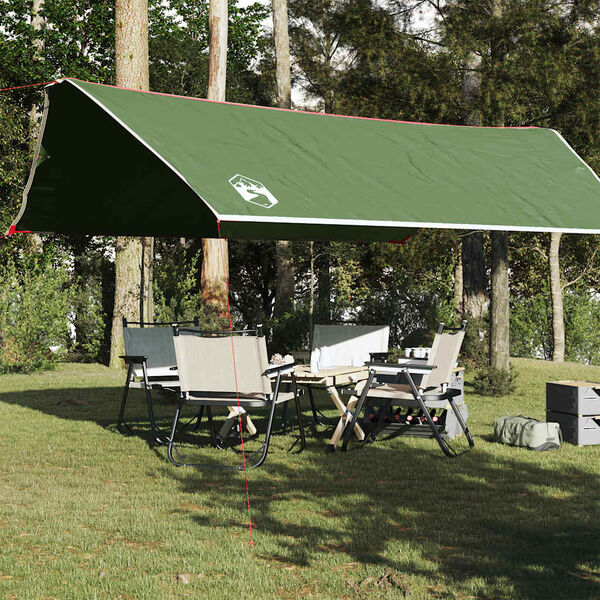 vidaXL Tarp grön 500x294 cm vattentät