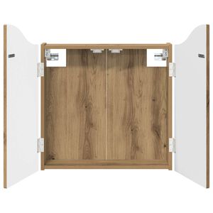 vidaXL Darttavla Sk&aring;p Artisan-ek 56 x 12 x 63 cm Konstruerat tr&auml;