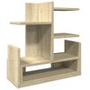 vidaXL Skrivbordshyllor sonoma-ek 49x20x52,5 cm konstruerat tr&auml;