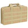vidaXL Pistolväska khaki 40x24x10 cm oxford-tyg