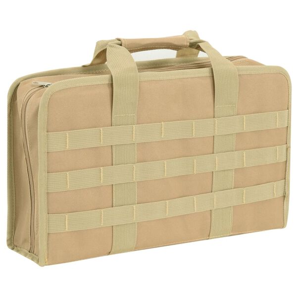 vidaXL Pistolväska khaki 40x24x10 cm oxford-tyg