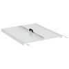 vidaXL Ramp f&ouml;r rullstol 270 kg Silver 92 x 73 x 5 cm Aluminium