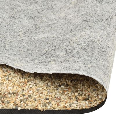 vidaXL Kantmatta naturlig sand 500x60 cm