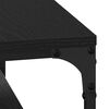 vidaXL Kaffeebord Svart Ek 81 x 50 x 40 cm Konstruerat tr&auml;