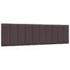 vidaXL Bed with Mattress "Hanko" Dark Brown 180x200 cm Fabric