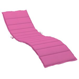 vidaXL Sols&auml;ngsdyna rosa oxfordtyg