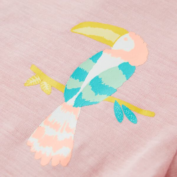 T-shirt f&ouml;r barn ljusrosa 104