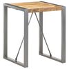 vidaXL Matbord 60x60x75 cm massivt grovt mangotr&auml;
