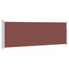 vidaXL Inf&auml;llbar sidomarkis 100x314 cm brun