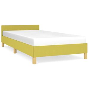 vidaXL S&auml;ngram utan madrass gr&ouml;n 100x200 cm tyg