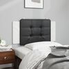vidaXL Headboard Cushion "Zadar" Black and White 100 cm Faux Leather