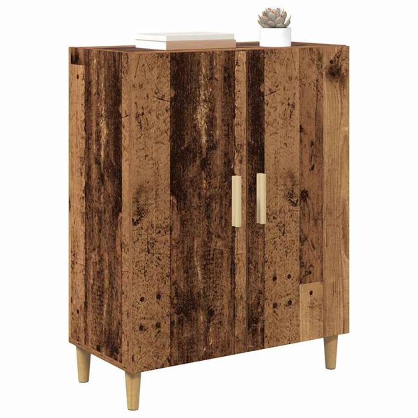 vidaXL Sideboard Gammalt tr&auml; 70 x 34 x 90 cm Konstruerat tr&auml;