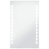 vidaXL Badrumsspegel LED 60x100 cm