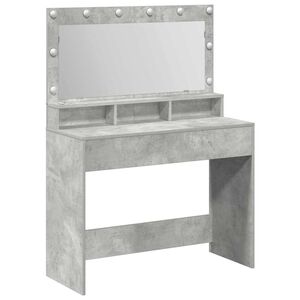 vidaXL Smyckebord Betonggr&aring; 100 x 41 x 135 cm Konstruerat tr&auml;
