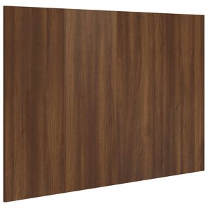 vidaXL S&auml;nggavel brun ek 120x1,5x80 cm konstruerat tr&auml;