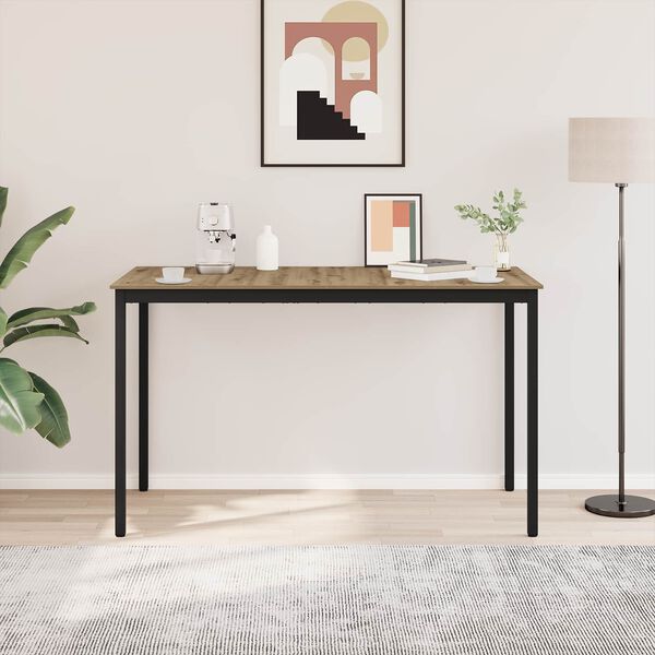 vidaXL Matbord Konstruerat tr&auml;