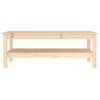 vidaXL Soffbord 110x50x40 cm massiv furu
