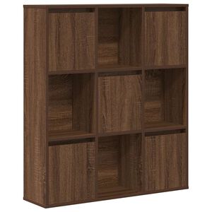 vidaXL Bokhylla brun ek 89x24x101,5 cm konstruerat tr&auml;