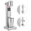 vidaXL Milkshakeblender rostfritt st&aring;l 1 L