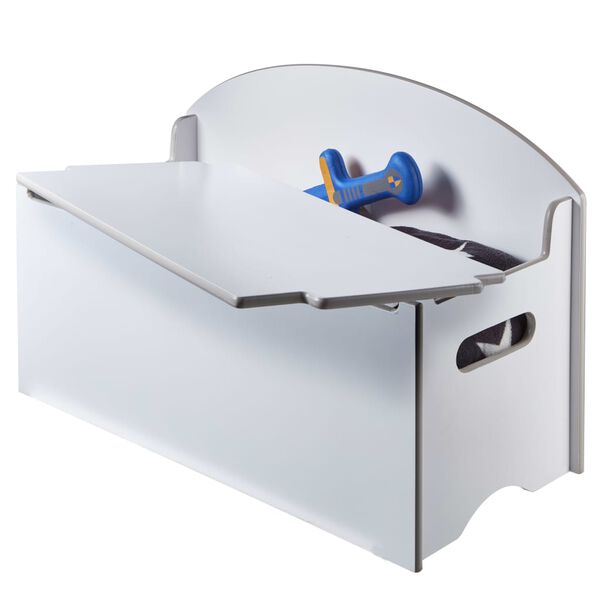 Worlds Apart Leksakskista 45x70x35 tr&auml; vit