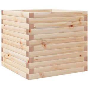 vidaXL Odlingsl&aring;da 50x50x46 cm massivt furutr&auml;