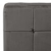 vidaXL Avkopplingsstol 65x79x87 cm mörkgrå sammet