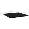 vidaXL Hyllplan 4 st svart 40x40x1,5 cm konstruerat tr&auml;