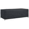 vidaXL M&ouml;bel&ouml;verdrag Enf&auml;rgad Svart 300 x 140 x 90 cm 210D