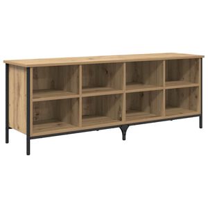 vidaXL Skosk&aring;p 131 x 35 x 50 cm Konstruerat tr&auml; och j&auml;rn Artisan-ek