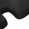 vidaXL Sittkudde Enf&auml;rgad Svart 47 x 36,5 x 8 cm Minneskum
