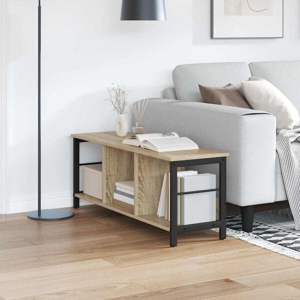 vidaXL Hyllsystem Sonoma-ek 102 x 32 x 40,5 cm Konstruerat tr&auml;