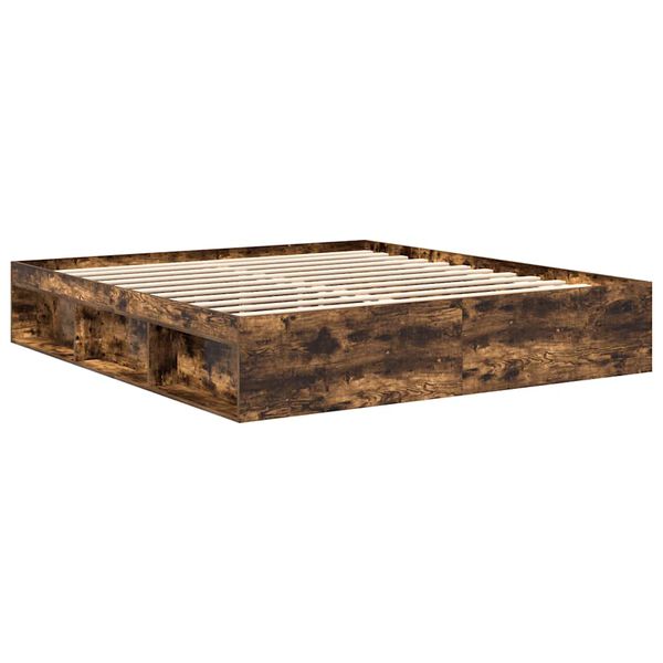 vidaXL S&auml;ngram r&ouml;kf&auml;rgad ek 180x200 cm