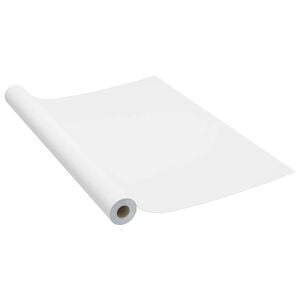vidaXL Dekorplast vit 500x90 cm PVC