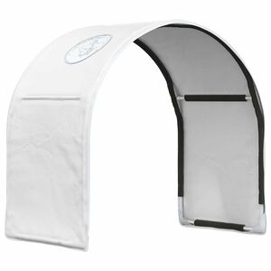 vidaXL S&auml;ngtunnel f&ouml;r lofts&auml;ngar f&ouml;r barn 2 st Vit Polyester